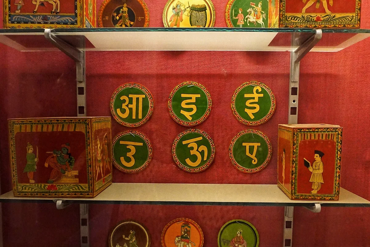 Hand-painted Ganjifa cards
