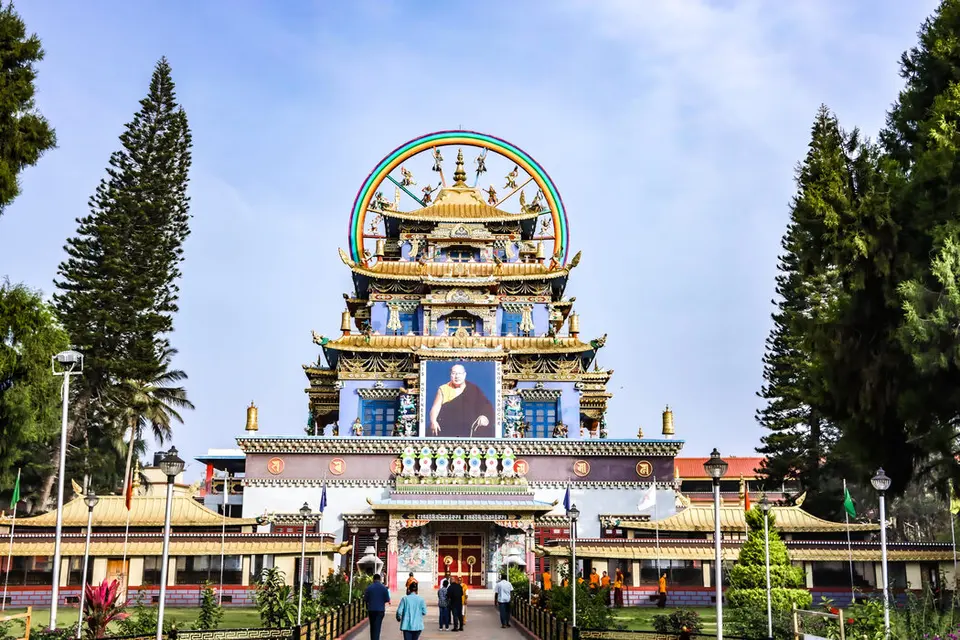 Namdroling Monastery Golden Temple