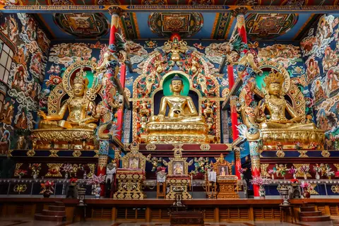 Namdroling Monastery Golden Temple