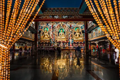 Namdroling Monastery Golden Temple